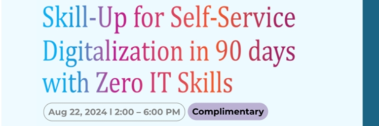AI-Powered Digital Skilling masterCLaaS: Exclusive Open House for Business Innovators on August 22, 2024