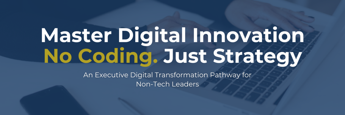 digital transformation course no tech background