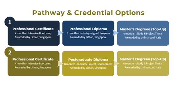 pathway and credential options