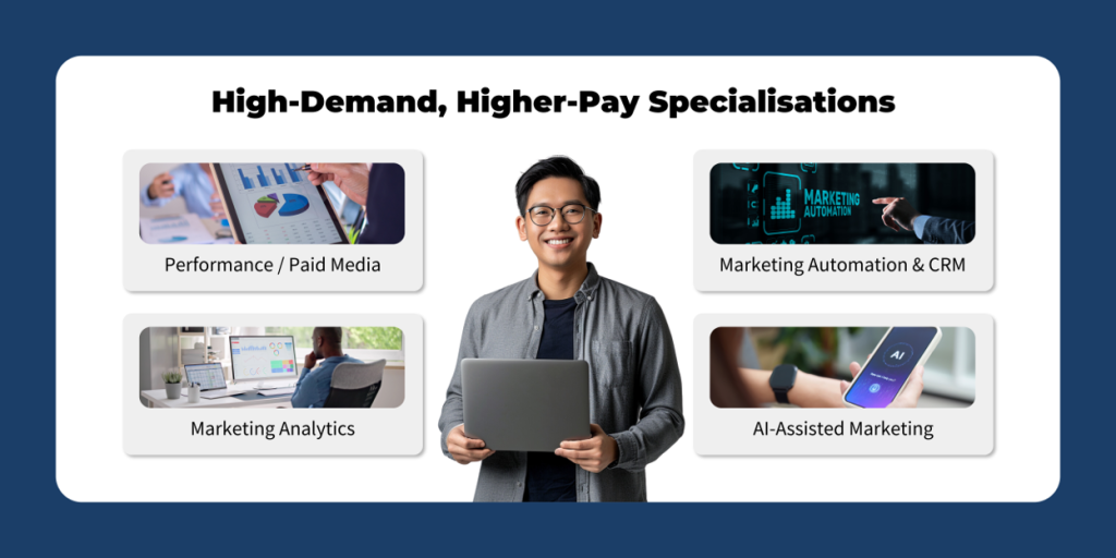 High-paying digital marketing specialisations