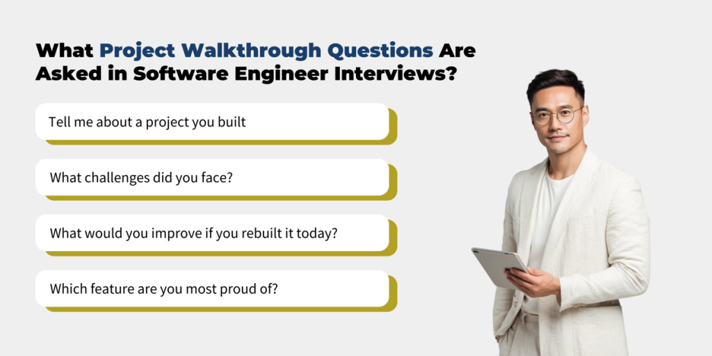 Project walkthrough interview questions
