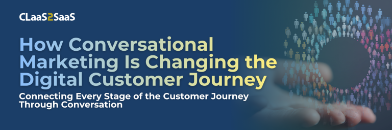 blog banner including blog title: How Conversational Marketing Is Changing the Digital Customer Journey