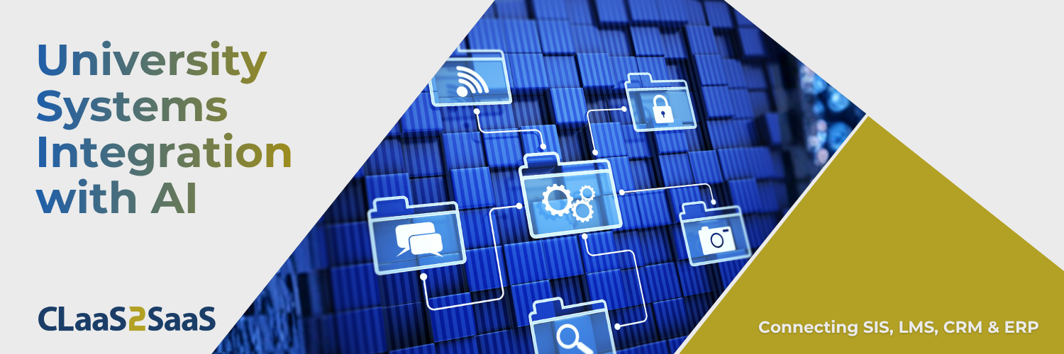 University systems integration with AI blog banner