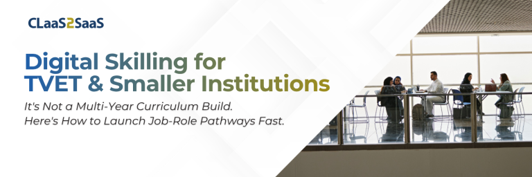 Digital skilling for TVET and smaller institutions blog banner