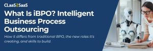 Worker transitioning from traditional BPO tasks to AI-assisted iBPO exception handling