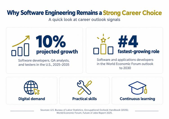 why software engineering remains a strong career choice
